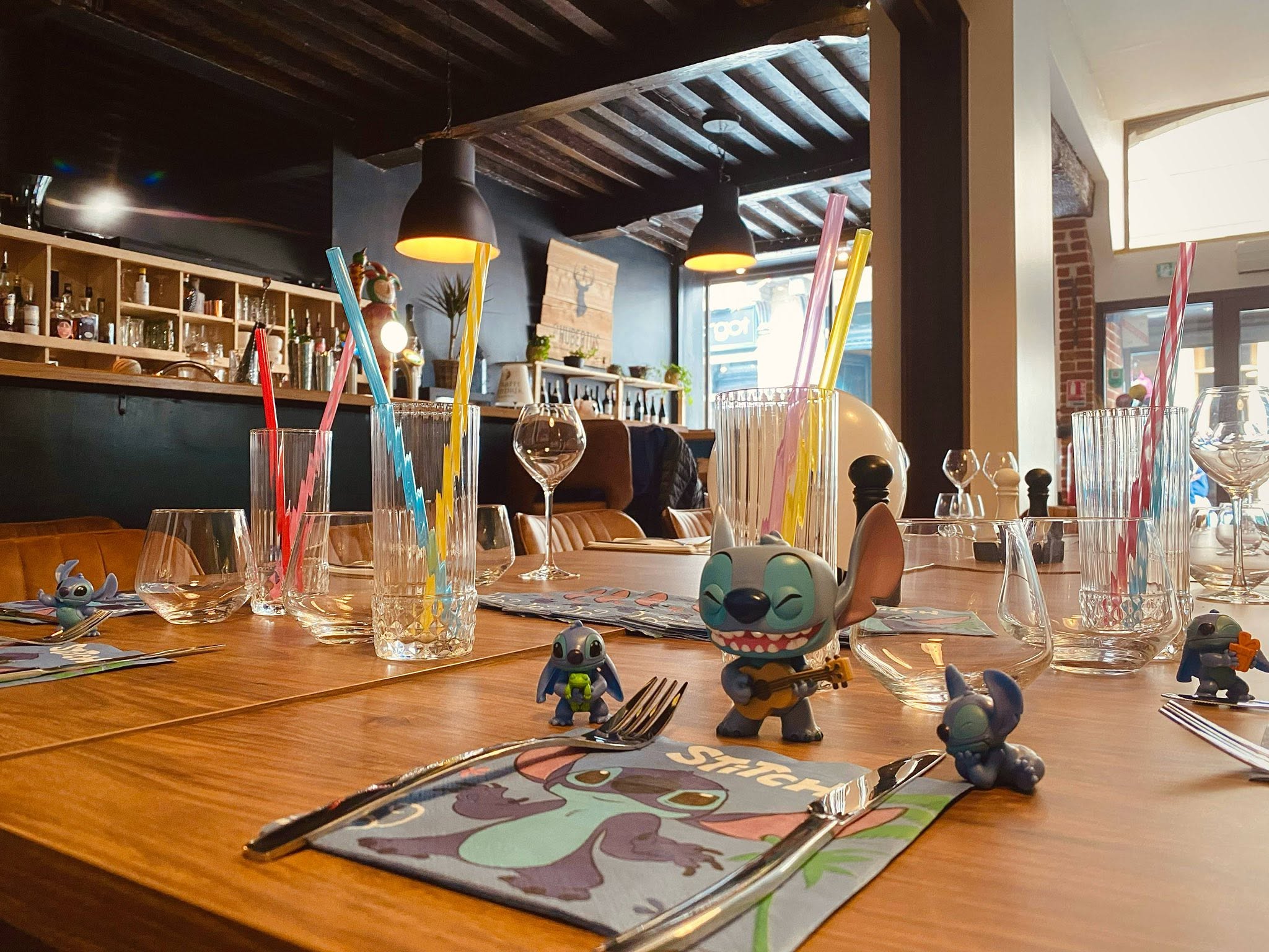 Privatisation anniversaire thème Lilo & Stitch